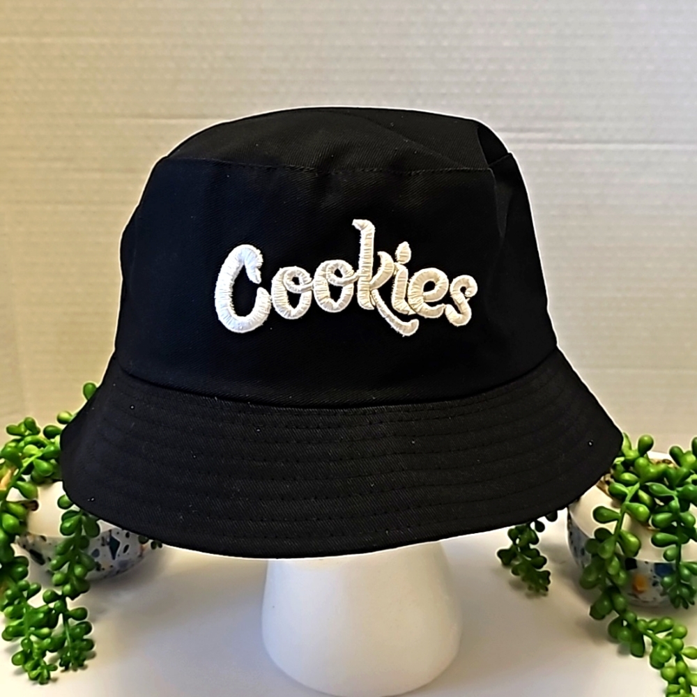 Unisex Bucket Hat Clothes, Black and white  One Size Fits All